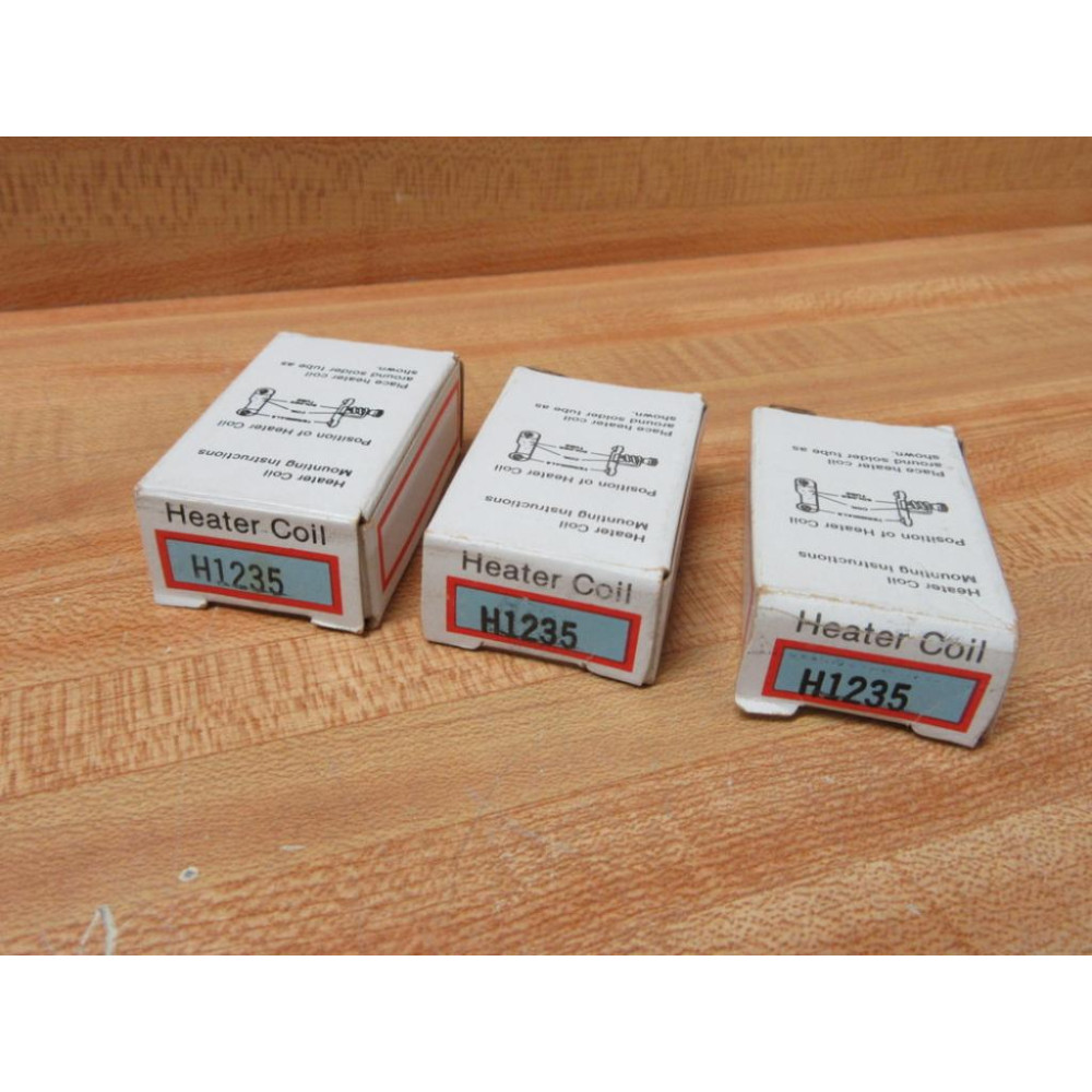 Cutler Hammer H1235 Eaton Overload Relay Heater Element (Pack of 3)