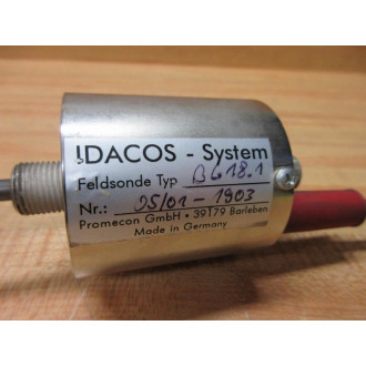 Idacos BG18.1 Promecon Field Probe BG181 - Used