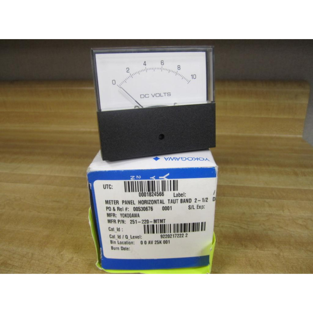 Yokogawa 251-220-MTMT Voltage Meter 251220MTMT