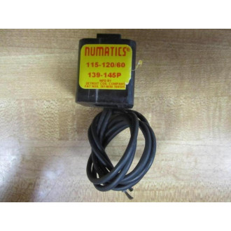 Numatics 139-145P Coil 139145P - New No Box