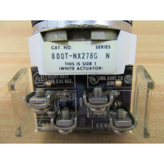 Allen Bradley 800T-NX278G Selector Switch