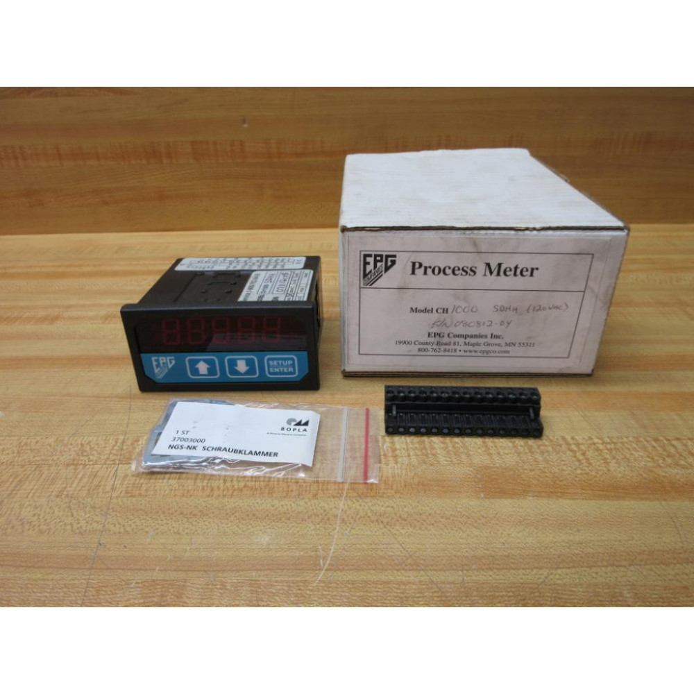 EPG CH1000-SDHH Digital Process Meter CH1000SDHH