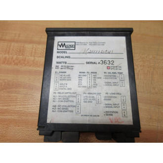 Micron Meters M 21111DCV1 Digital Panel Meter 21111DCU1 Tested - Used