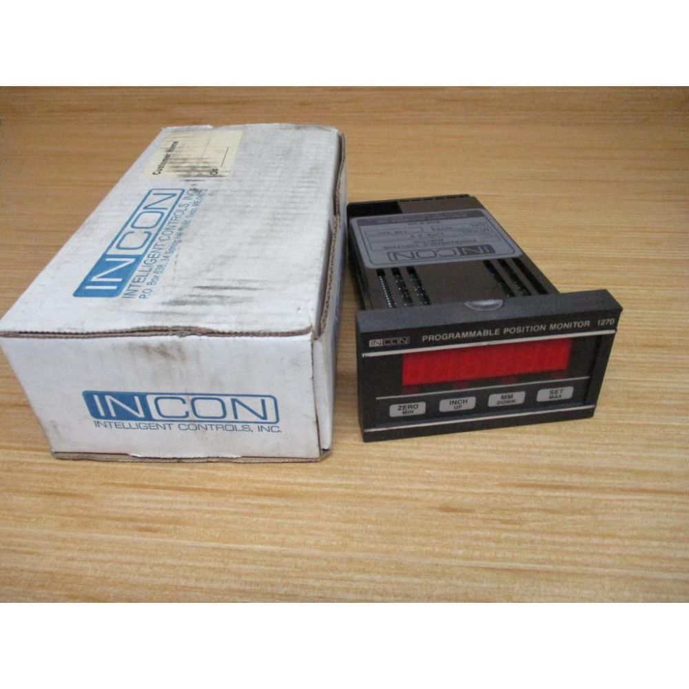 Incon 1270-4-R Programmable Position Monitor 12704R