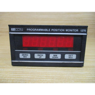 Incon 1270-4-R Programmable Position Monitor 12704R