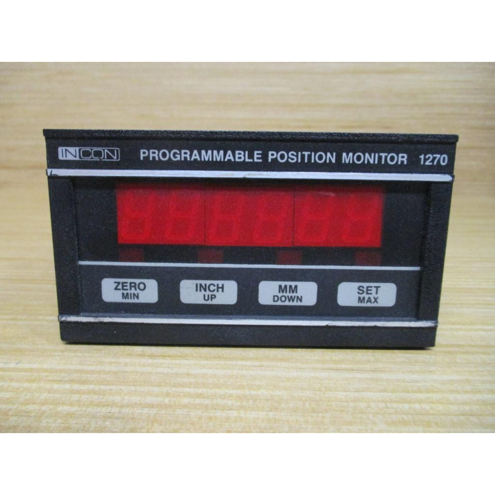 Incon 1270-4-R Programmable Position Monitor 12704R