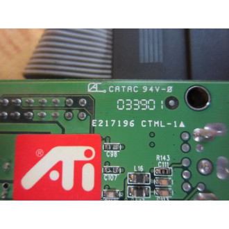 ATI 102G012400 PCI Video Graphics Card - Used