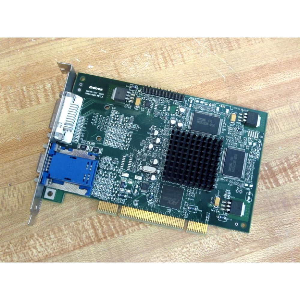 Matrox 7003-0301 PCI Video Card 70030301 - Used