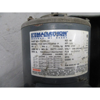 Marathon 000569-13 Air Over Motor 00056913 - Used