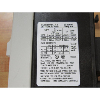 Siemens 3RU1146-4HB0 Overload Relay 3RU11464HB0 - New No Box