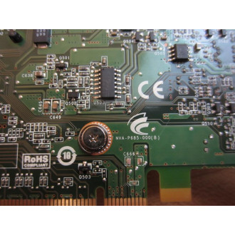 HP DCV-00649-N4-HF Dual Display PCI-e Video Card DCV00649N4HF - Used