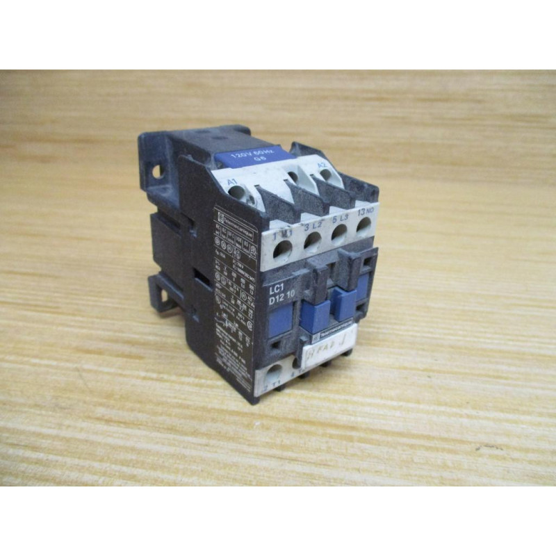Telemecanique LC1-D1210-G6 Contactor 006397 LC1D1210G6 - Used