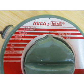 Asco GV2229821 Red-Hat Solenoid Coil - New No Box