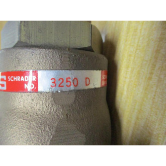 Schrader 3250D Flow Control Valve - New No Box