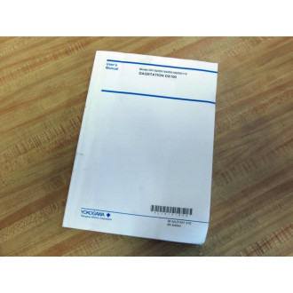 Yokogawa DXA100 Daqstandard Users Manual W2 Discs