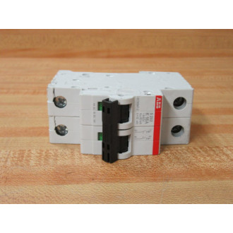 ABB S 202 K 16A Circuit Breaker  S202-K16A Cracked Housing On Bottom - Used