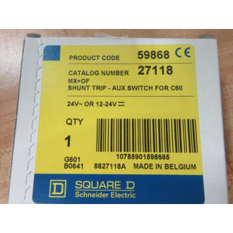 Merlin Gerin 27118 Square D Breaker MG27118 Schneider