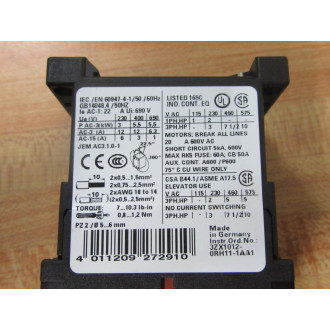 Siemens 3RT1017-1HB42 Contactor 3RT10171HB42 - New No Box