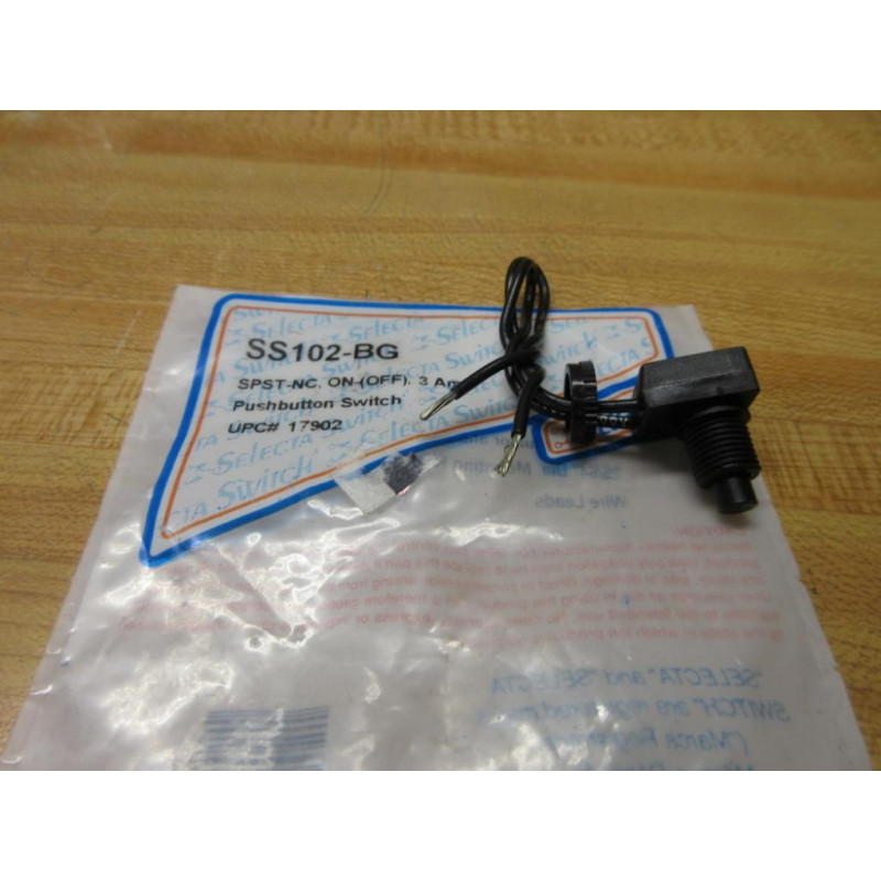 Selecta Switch SS102-BG Judco Push Button Switch SS102BG