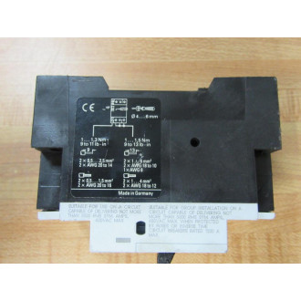 Siemens 3VU1300-0ML00 Starter Motor Protector 3VU13000ML00 - Used