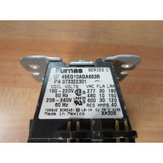 Furnas 45EG10AGA663R Contactor 073322301 - New No Box