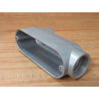 Cooper Crouse Hinds LB69 2" Conduit Outlet Body Material: Aluminum - New No Box