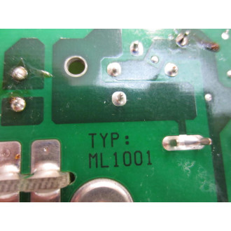 ABB ML1001 Circuit Board ML1000 2 Board As Is - Parts Only