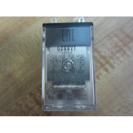 Omron MY4 Relay MY4-110120VAC (S) - New No Box