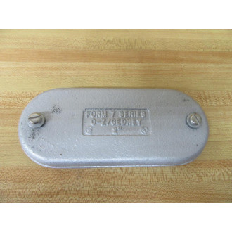 O-ZGedney OZG 670F 2" Cast Conduit Body Cover (Pack of 5)