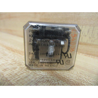 Potter & Brumfield KUP-11A15-24V AC Relay KUP-11A15-24VAC - Used