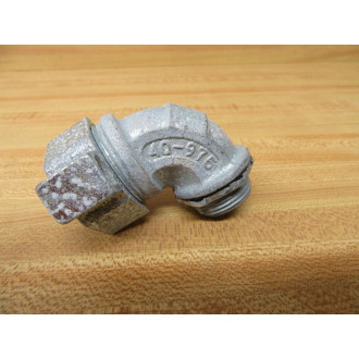O-ZGedney 4Q-975LT 90° Liquid Tight Connector 4Q975LT (Pack of 10)