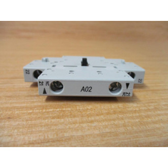 Allen Bradley 100-MCA02 Auxiliary Contact 100MCA02 Mounted - New No Box