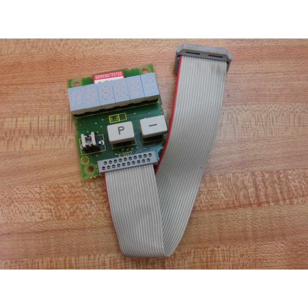 Siemens 462007-7803-00 Circuit Board 462007780300 WO + Button - Used