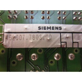 Siemens 462007-7803-00 Circuit Board 462007780300 - Used