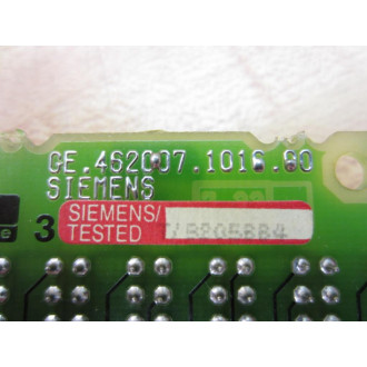 Siemens 462007-7803-00 Circuit Board 462007780300 - Used