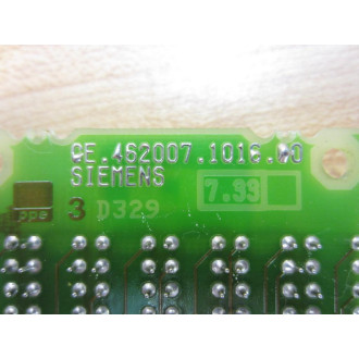 Siemens 462007-7803-00 Circuit Board 462007780300 WO + Button - Used