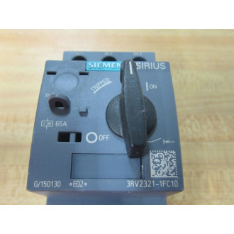 Siemens 3RV2321-1FC10 5A Circuit Breaker 3RV23211FC10 - New No Box