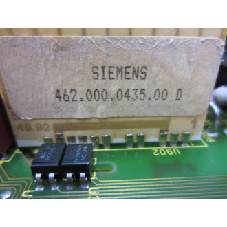 Siemens 462007.7085.00 Board 462007708500 - Used