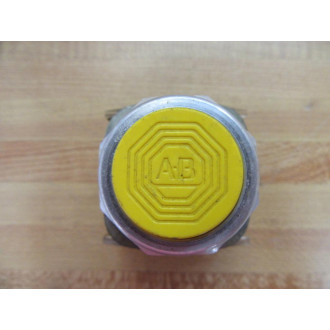 Allen Bradley 800T-B Pushbutton 800TB Yellow W800T-XA - Used