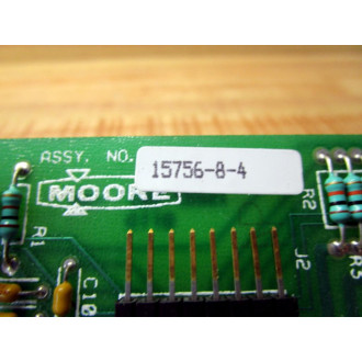 Moore 15756-8-4 Interface Panel Controller 15227-301-3B - Used