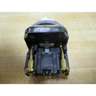 Allen Bradley 800T-B Pushbutton 800TB w800T-XD1 Black - Used