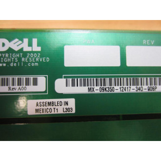 Dell 09K350 Power Distribution Board 6J148 MX-09K350-12417-340-006P - Used
