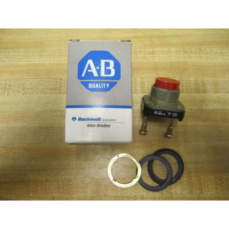 Allen Bradley 800T-B Pushbutton 800TB 800T-B6 Red