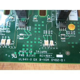Dell 8J161 Power Edge 2600 Backplane Board Rev.A04 - Used