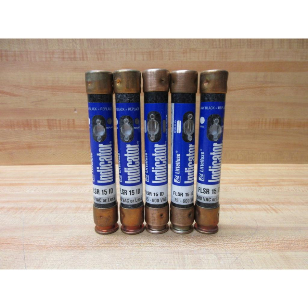 Littelfuse FLSR-15-ID Fuse Cross Ref 830LE3, FLSR015ID (Pack of 5) - New No Box