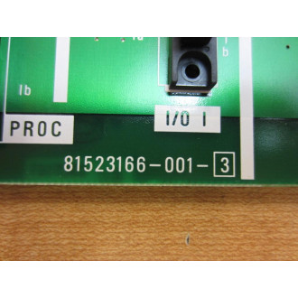 Honeywell MX100BS02 IO Base Board 81523166-001-3 - Used