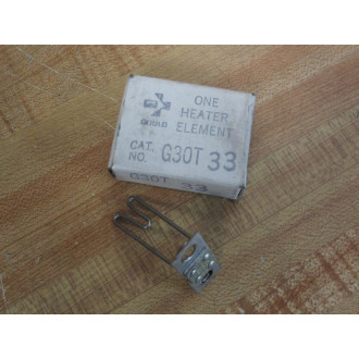 GouldTelemecanique G30T33 Overload Heater Element 33A