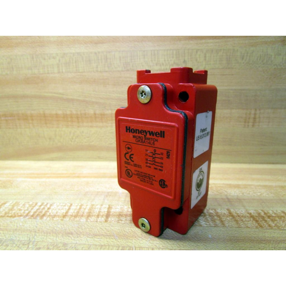 Honeywell GKBA14L6 Safety Interlok Switch WO Operating HeadKeys - New No Box
