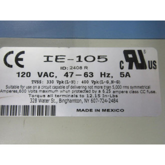 Islatrol IE-105 Din Rail Mount IE105 - Used