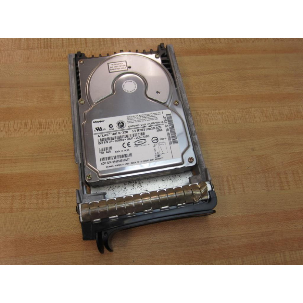 Maxtor KU36J461 ATLAS 10K III-320 Hard Drive JP-04M060-12541-2CD-01DD - Used